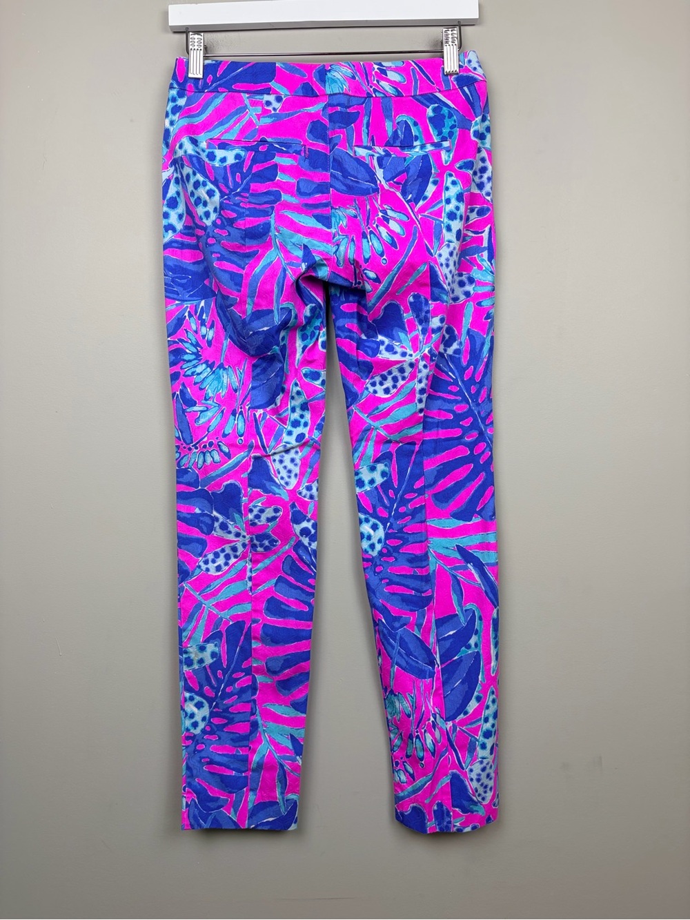 Lilly Pulitzer Kelly Skinny Ankle Pant Cliffside Garden Size 0 - Picture 4 of 10